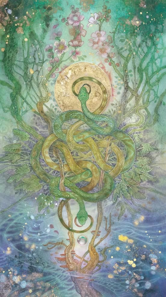 Increase your Vibrational Energy to increase Your Health & Happiness. Snake represents Vibration!